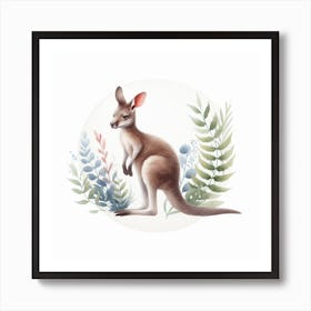 Kangaroo 3 Art Print