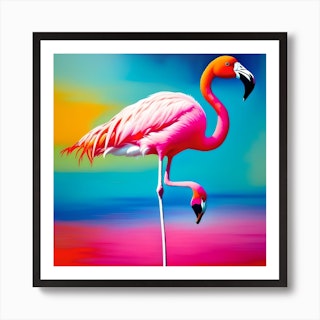 Flamingo Sunset - Adult Paint By Numbers – All Diamond Painting Art