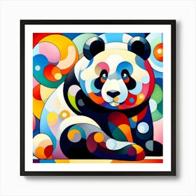 Panda Bear 10 Art Print