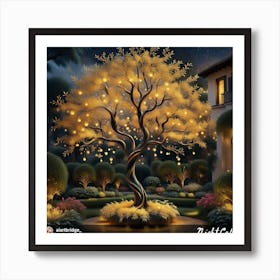 Tree Of Light Art Print