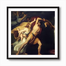 Fall Of Aphrodite Art Print