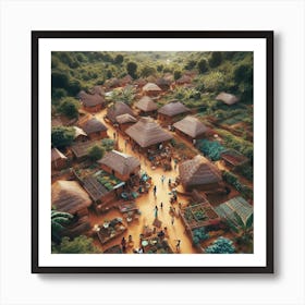 Village In The Jungle Poster