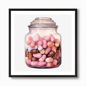 Candy Jar 8 Art Print