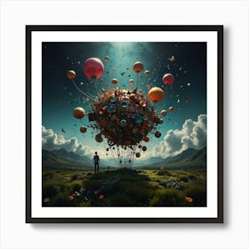 Sky Is Blue Art Print