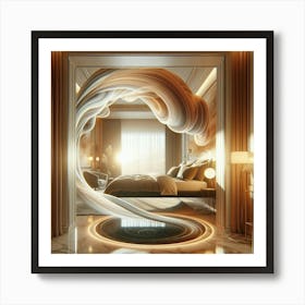 Dream Bedroom 1 Art Print