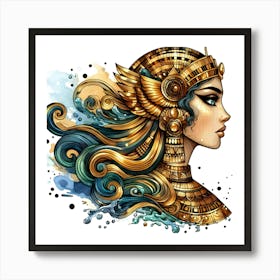 Egyptian Woman 31 Art Print