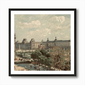 View Of Paris Art Print