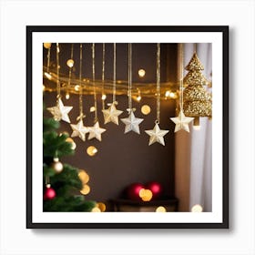 Christmas Decorations 1 Art Print