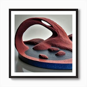 Sand Sculpture 13 Art Print