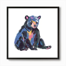 Black Bear 01 Art Print