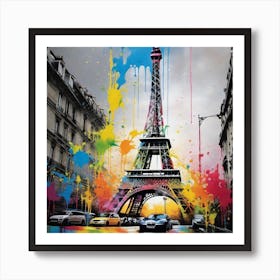 Paris Eiffel Tower 19 Art Print