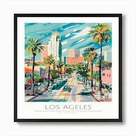 Los Angeles Art Print