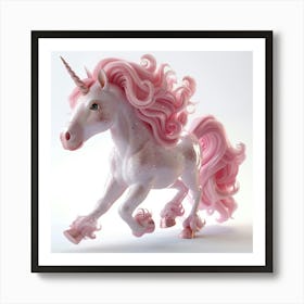 Unicorn 3d Model 13 Art Print