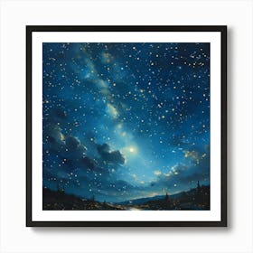 Night Sky Art Print