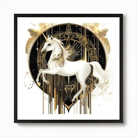 Unicorn 8 Art Print