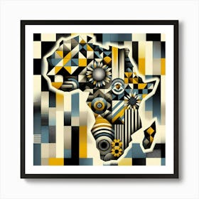 The African Palette Art Print