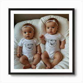 Twins 1 Art Print