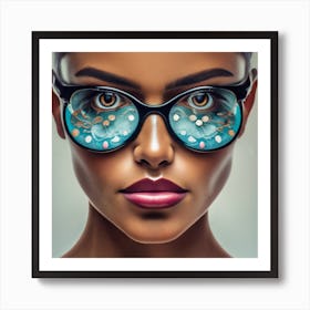 Eyeglasses Art Print