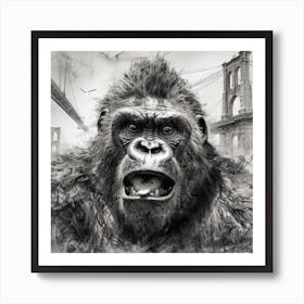 King Kong Art Print