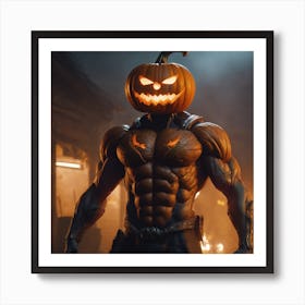 Humanoid Pumpkin Affiche