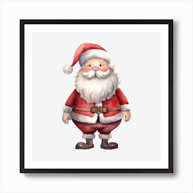 Santa Claus 11 Art Print