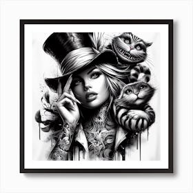 Alice In Wonderland 1 Art Print