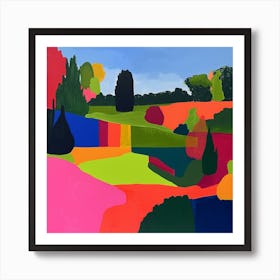 Abstract Park Collection Brockwell Park London 1 Art Print