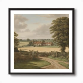 Country Road 1 Art Print