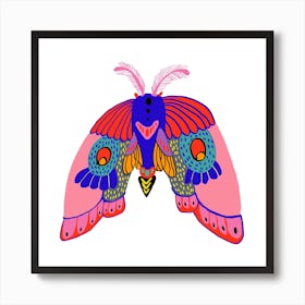 Butterfly Blue Art Print