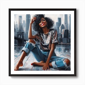 Brooklyn Girl Art Print