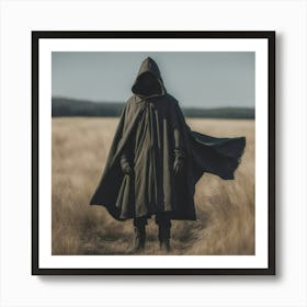 Man In A Cloak Art Print