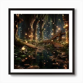 Fairytale Forest Art Print