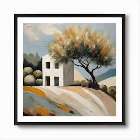 House In The Countryside Affiche