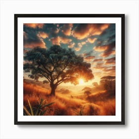 Sa Mango Tree Art Print