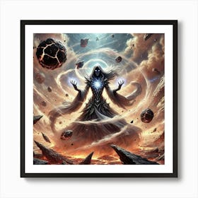 Queen Sorath Gravity Mastery Art Print