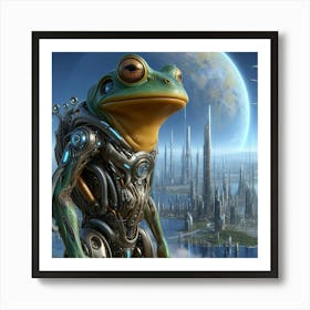 Trogdaborian Explorer Art Print