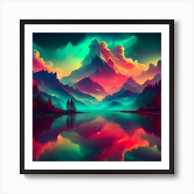 Abstract Painting Art Print