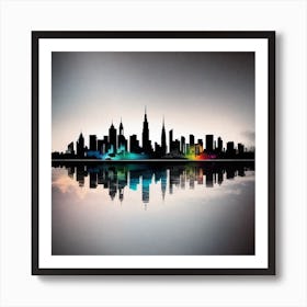 New York City Skyline 26 Art Print