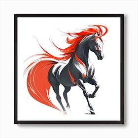 Painted Horse Art Print