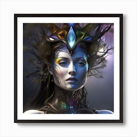 Ethereal Woman 3 Art Print