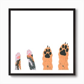 Paw High Fives Póster