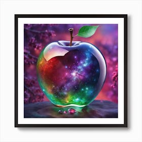 Galaxy Apple 1 Art Print