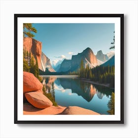 Yosemite National Park 1 Art Print