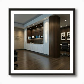  Design Of Hair Restoration Center  Art Print