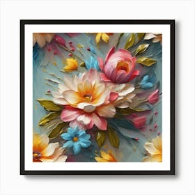 Floral Painting Art Print