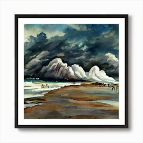 Stormy Sea Art Print