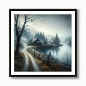 Winter Landscape 4 Art Print