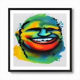 'Smile' Art Print