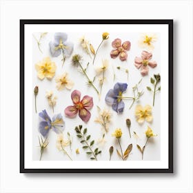 Dried Wild Flowers 2 Art Print