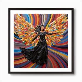 Angel Wings 2 Art Print